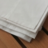 Drap plat blanc percale 100% coton Gamme Luxe neuf