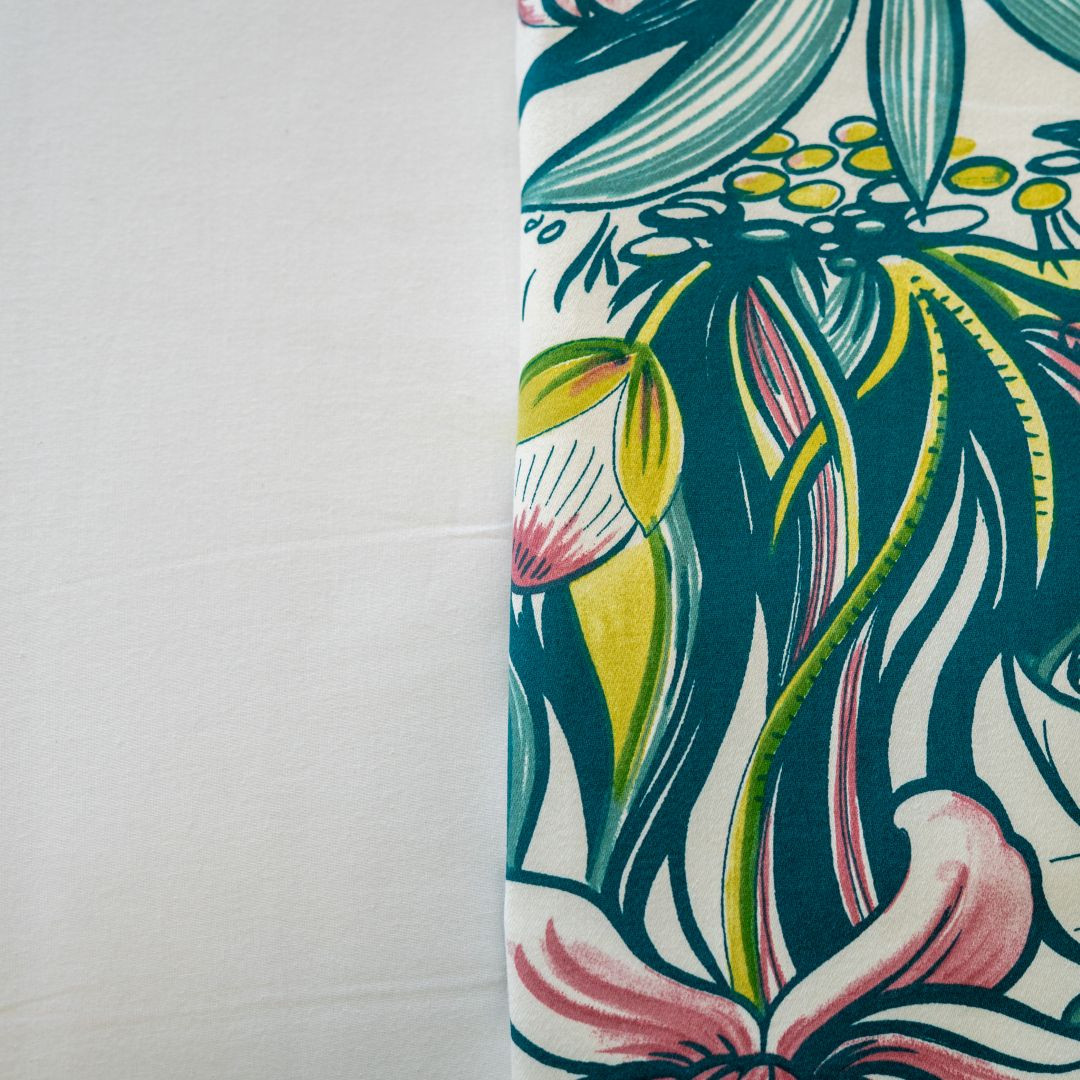 Jeté de lit 80 x 220 Thème FLORAL