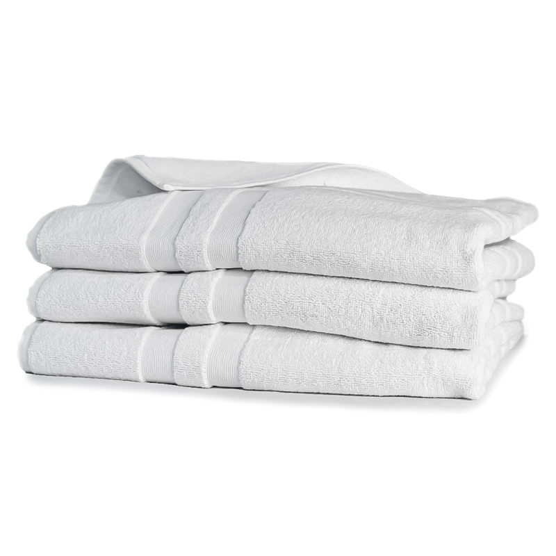 Essuyage issu du recyclage textile drap blanc coton - PAREDES